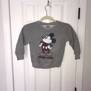 Mickey Mouse Youth Sweatshirt Sz 4 XS